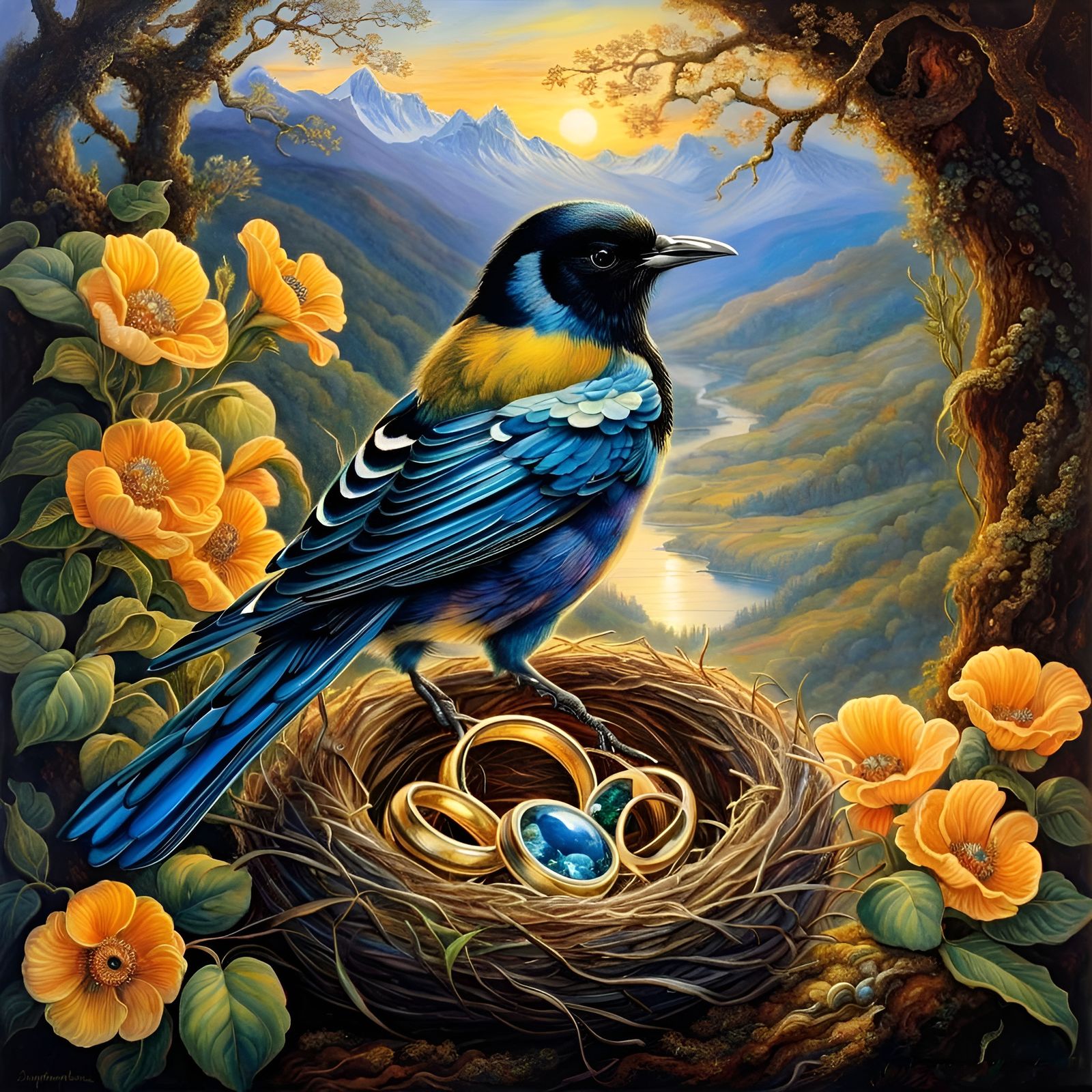 AI Image Generated From a Blank Prompt