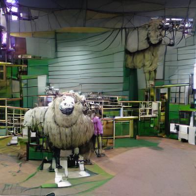 Huge Animatronic Sheep Image