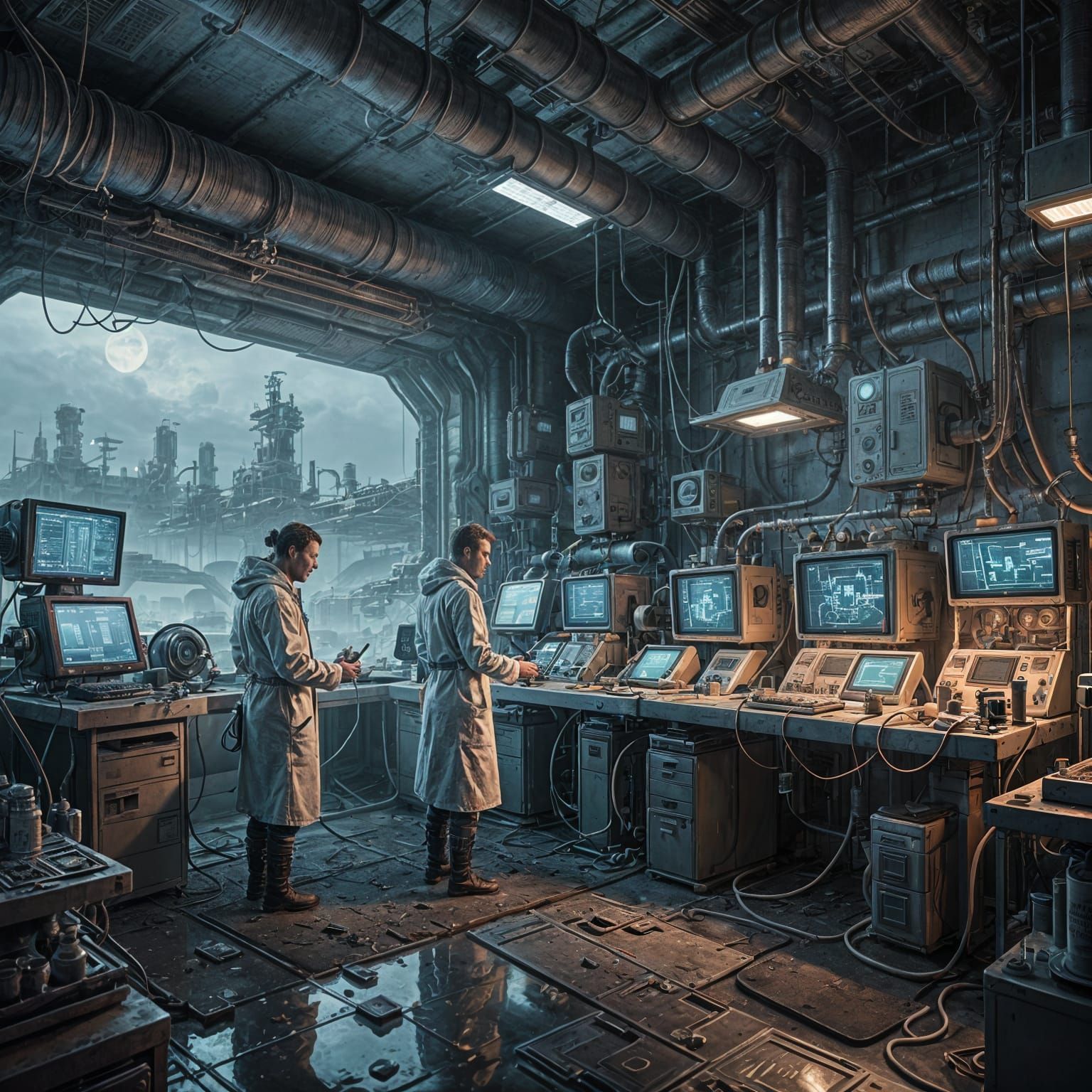 Hope vs Despair: Scientist in Two Worlds