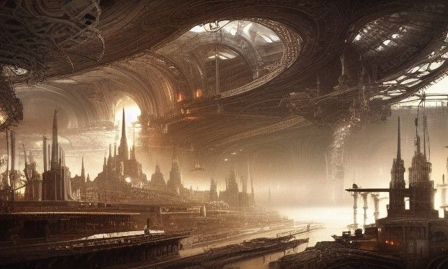 Epic Production Line: A Digital Matte Painting