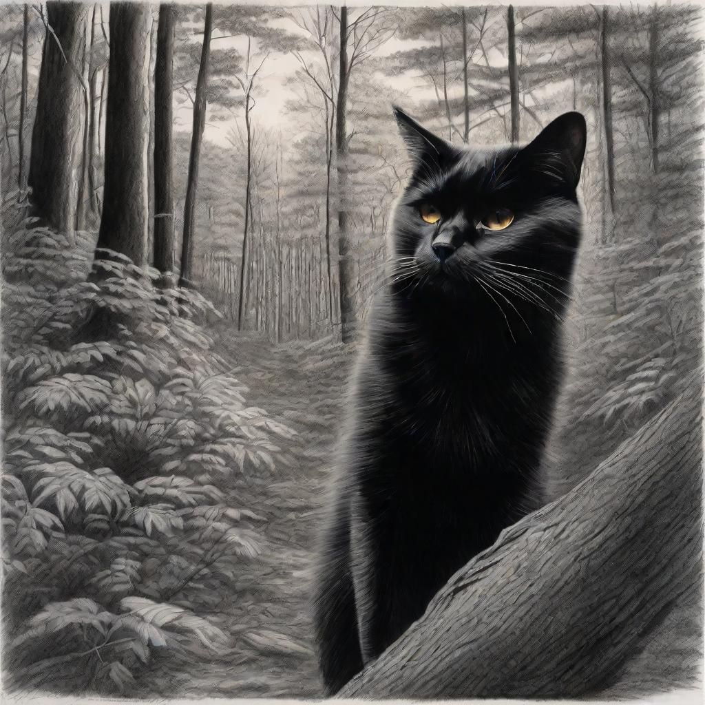 Charcoal Cat
