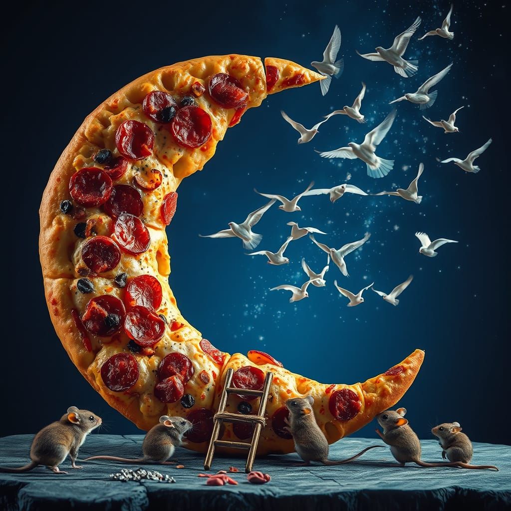 And Thus Moon Took Shape