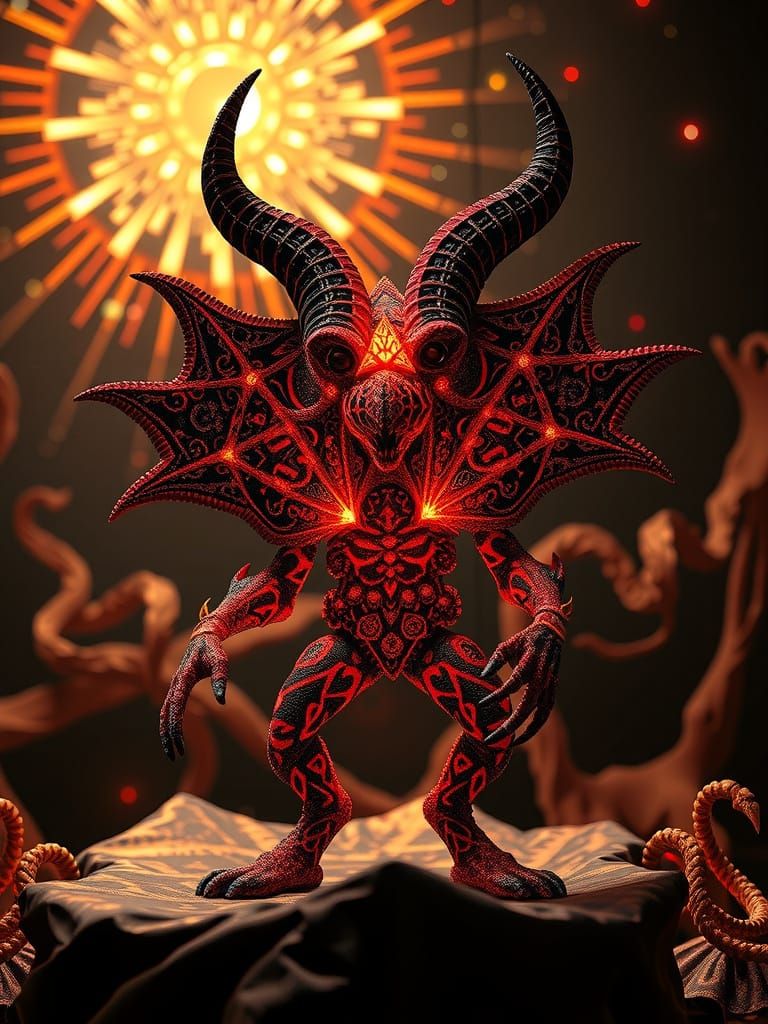 Lightbolge in Voodoo Weave Baphomet