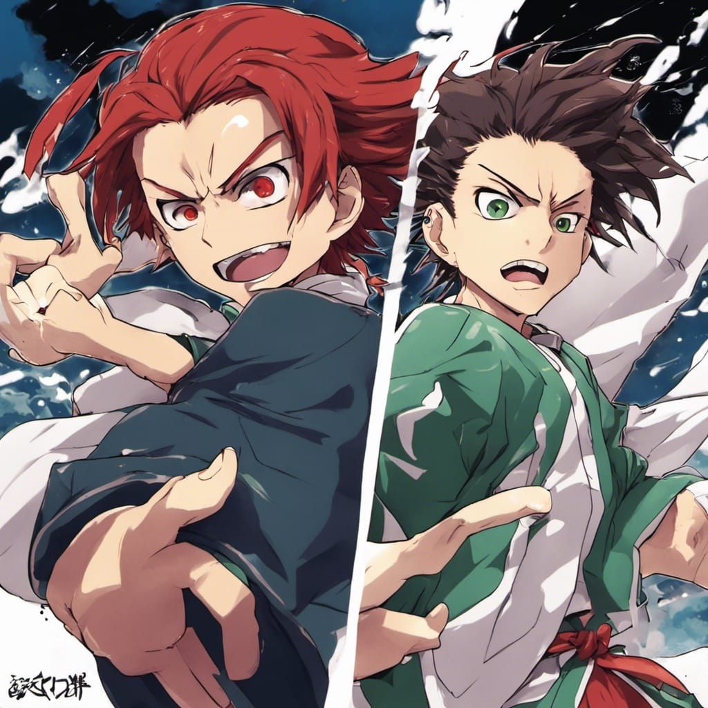 Tanjiro vs. Enmu: Anime-Style Showdown