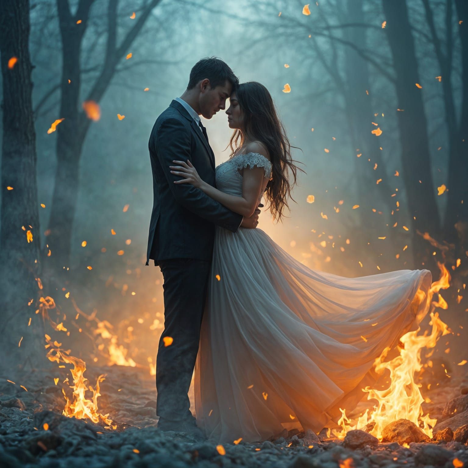 Fire and Ice: A Study of Love's Opposites