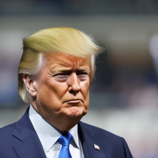 Anime Style Trump Announces Death of America