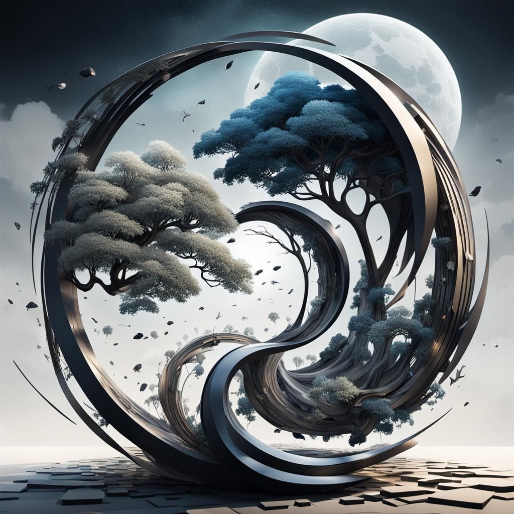 Duality Renderings in Gravity Falls Style