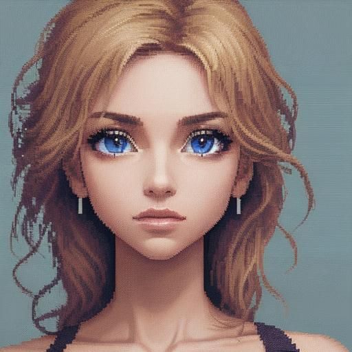 Simple Pixel Art Image Generation