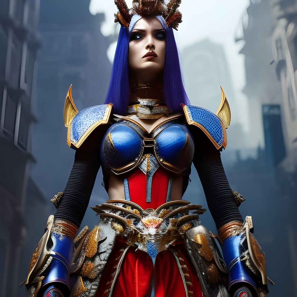 Voodoo Madman and Goth Girl: Digital Portrait