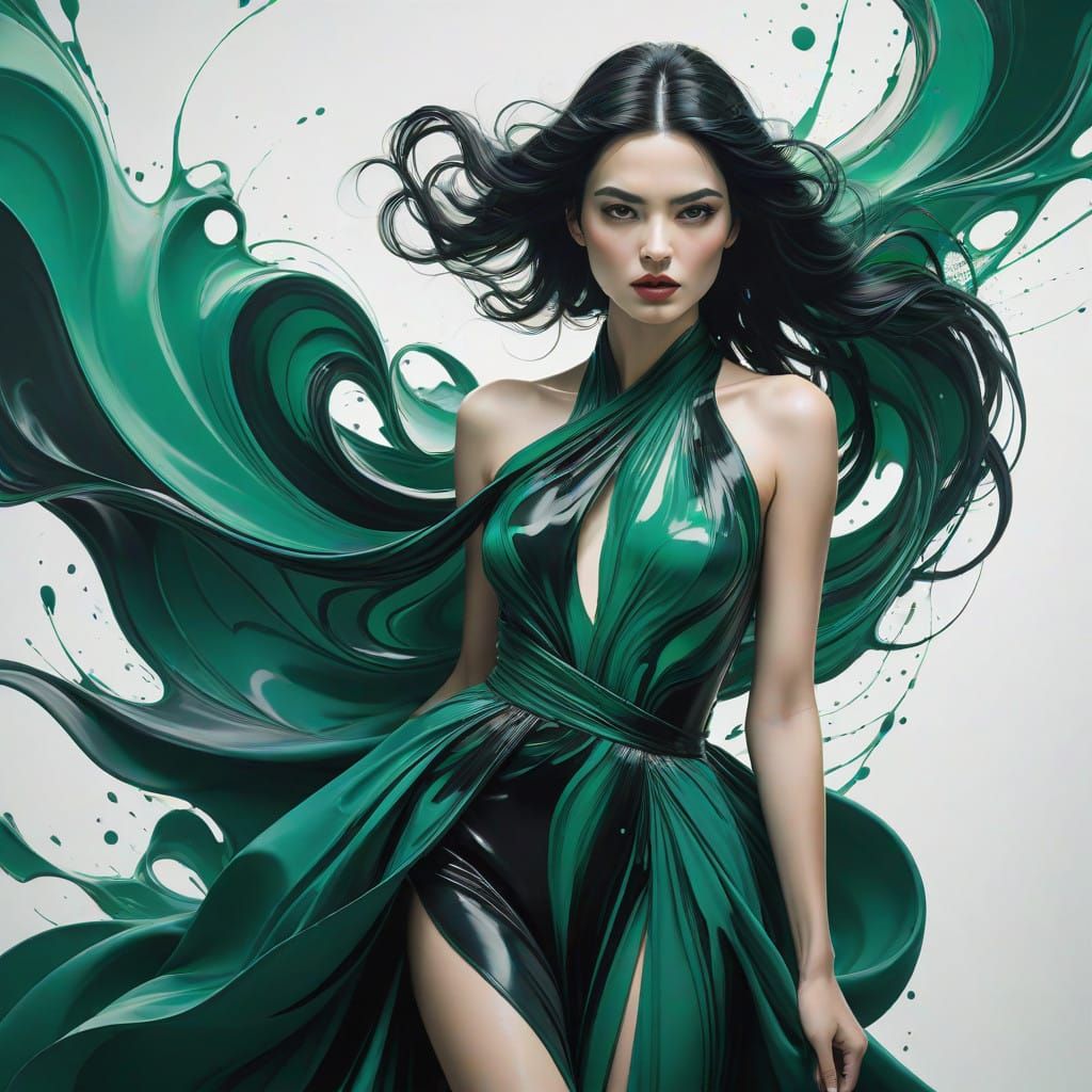 Ethereal Airbrush Art: Sensual Beauty in Hyperrealistic Deta...