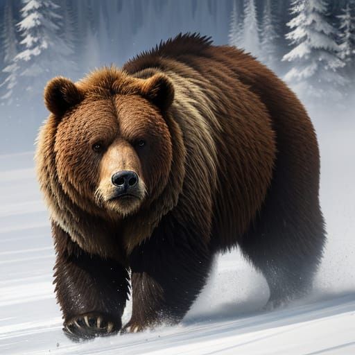 Ultra-Grizzler Image Generated by AI