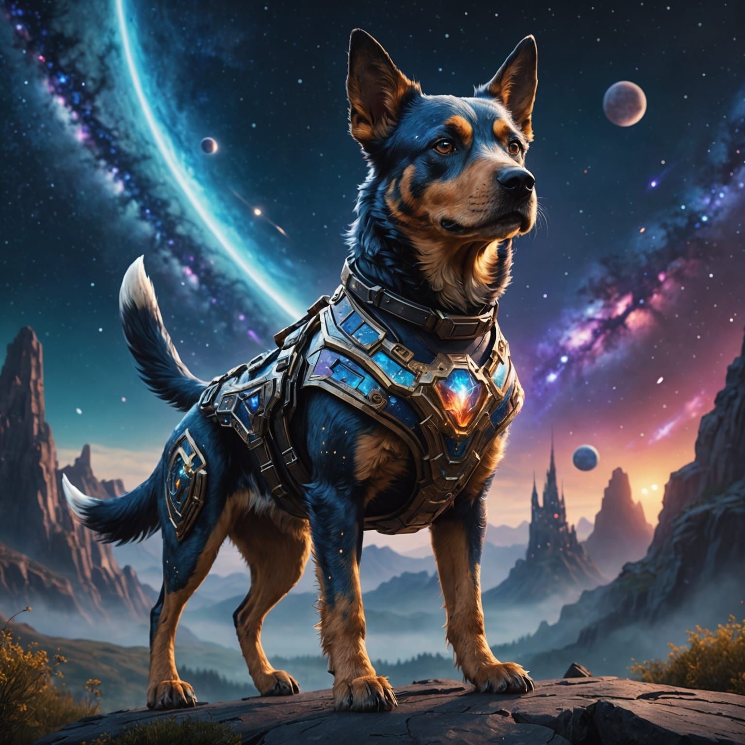 the ruler of the dog planet