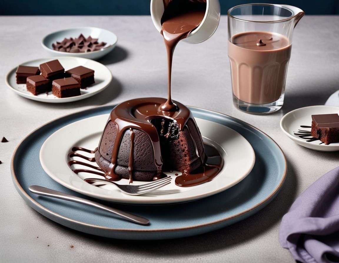 Delicious Domino's Chocolate Lava Cake Dessert