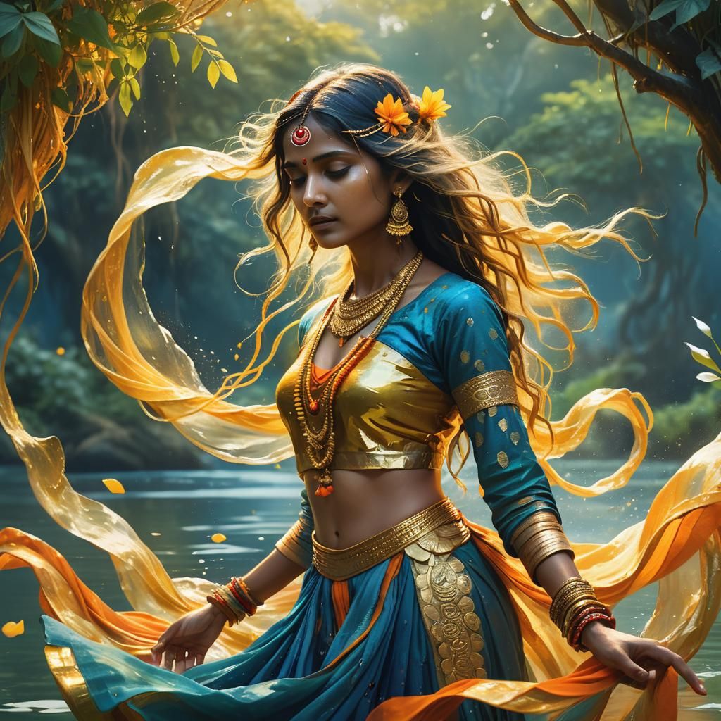 Serene Harmony Shattered by Turbulent Emotions