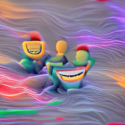 Friends Celebrating Joyful Moments Together