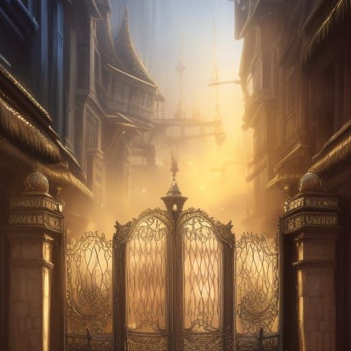 Night falls over the city 1