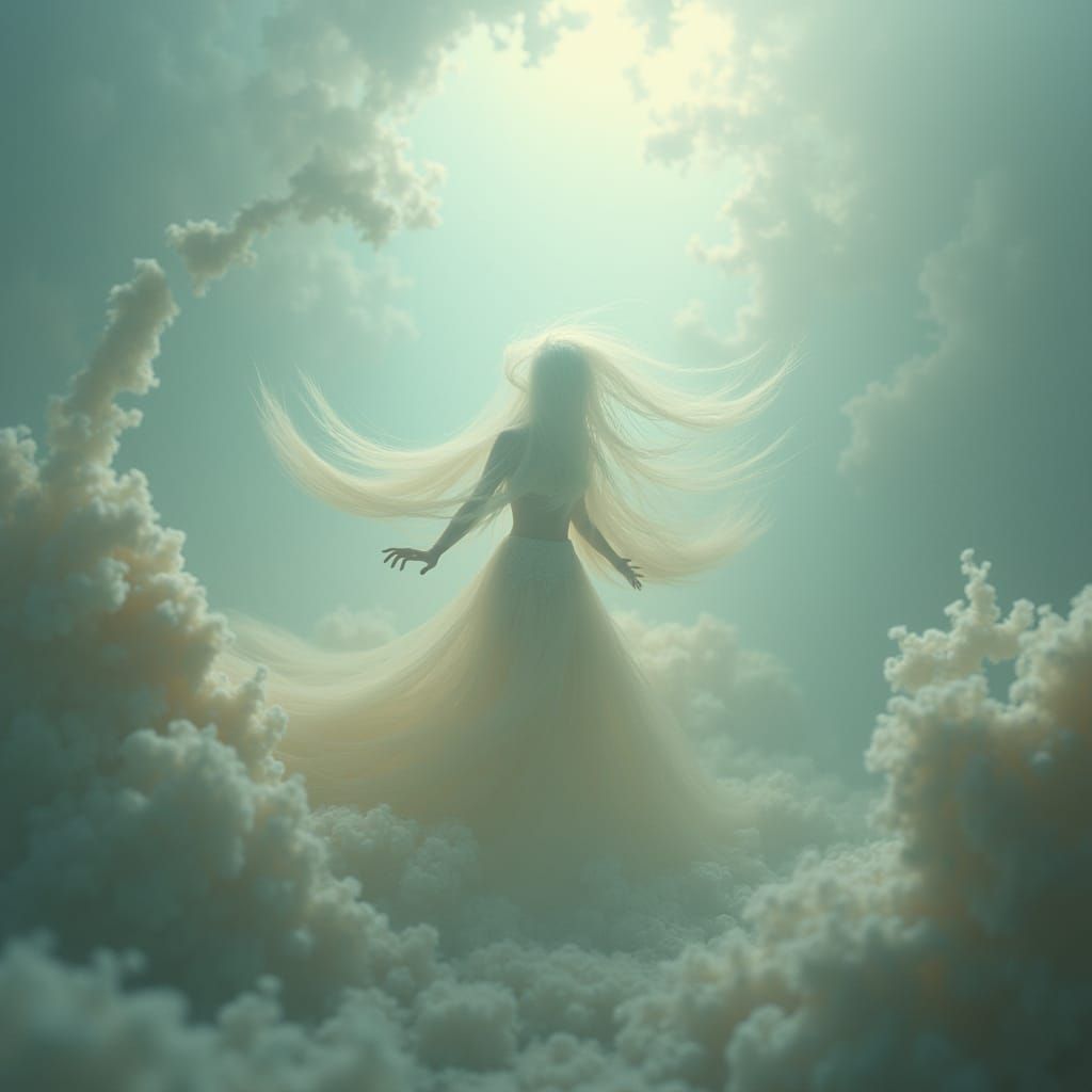 Ethereal Dreamscape in Pastel Hues