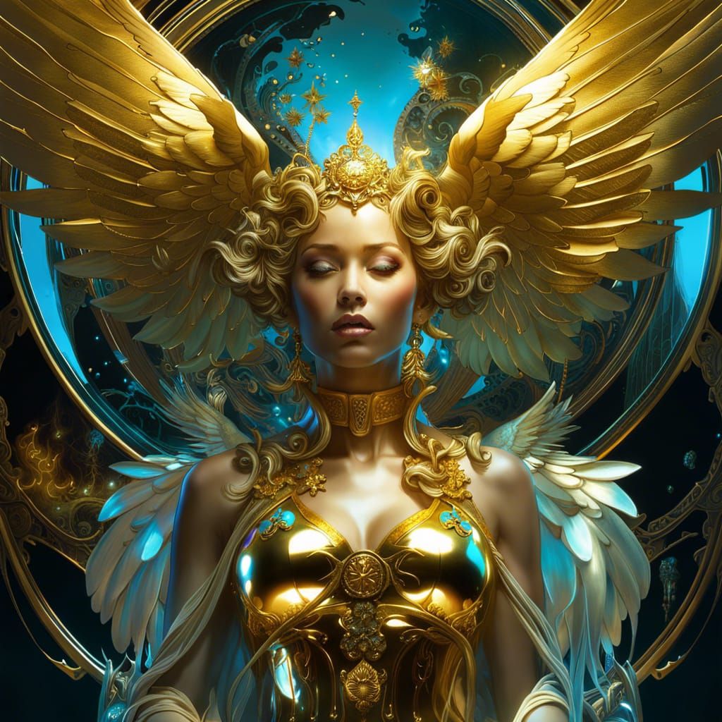 Golden angel majesty