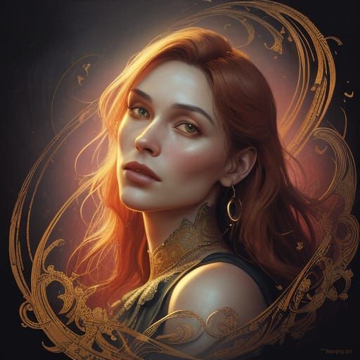 Hyperrealistic Valentine's Day Card in a Romantic, Victorian...