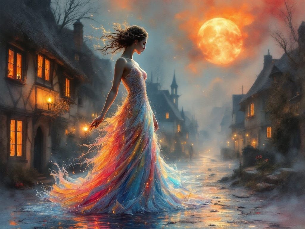 Woman of Wax in Blood Moon Village