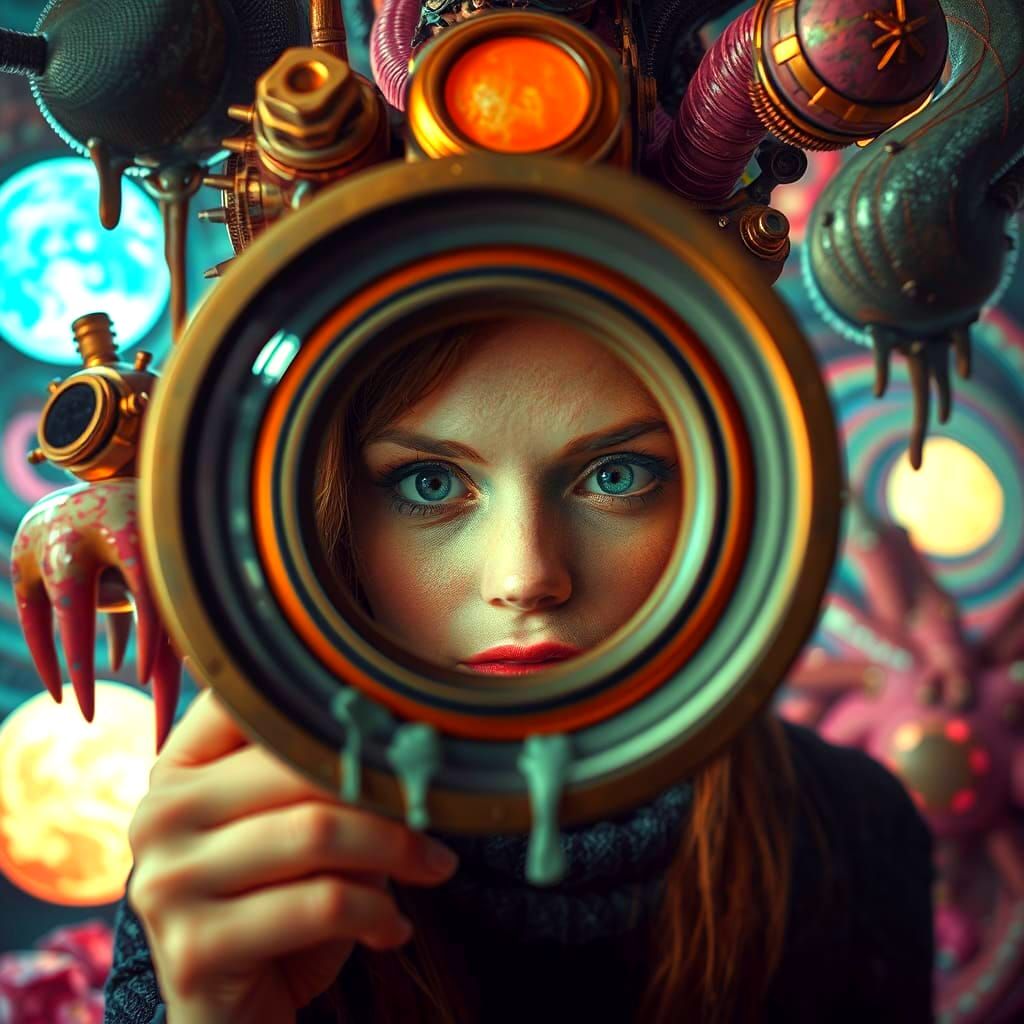 Bizarre Lens: A Distorted World View