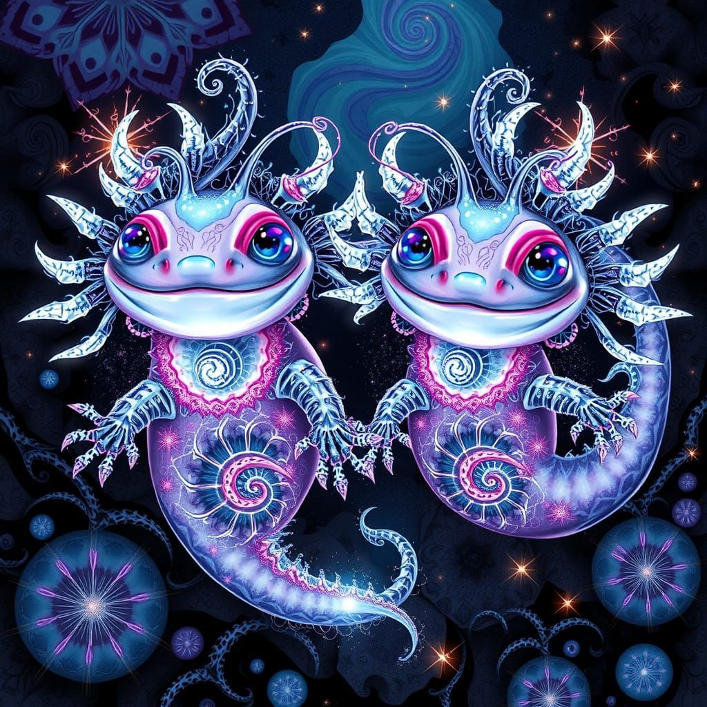 Axolotl BFFs #4