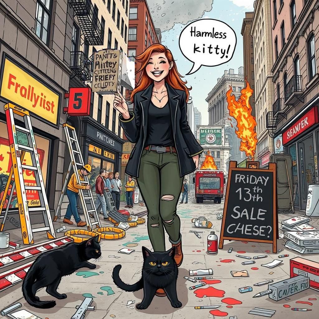 She has no idea whatsoever....