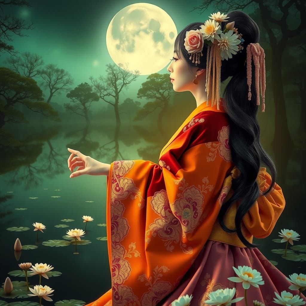 The Moon and the Woman