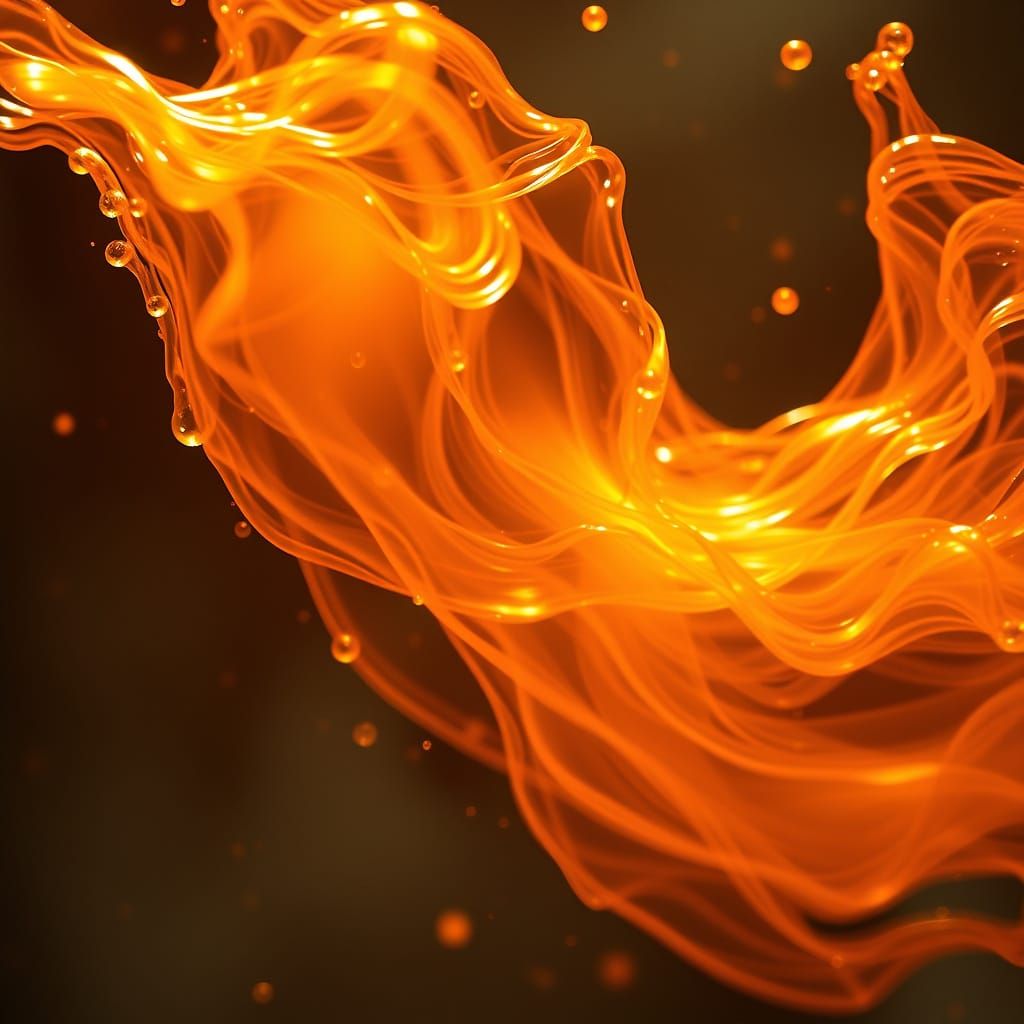 Flowing Spice: A Visually Stunning Pastel Photograph