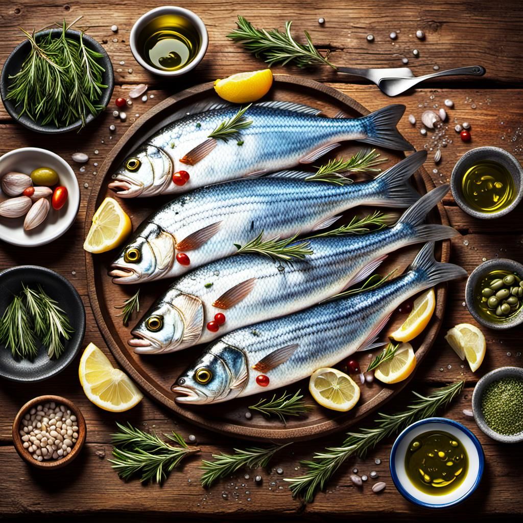 Cinematic Mediterranean Fish Scene in Pixar-Style 3D Renderi...