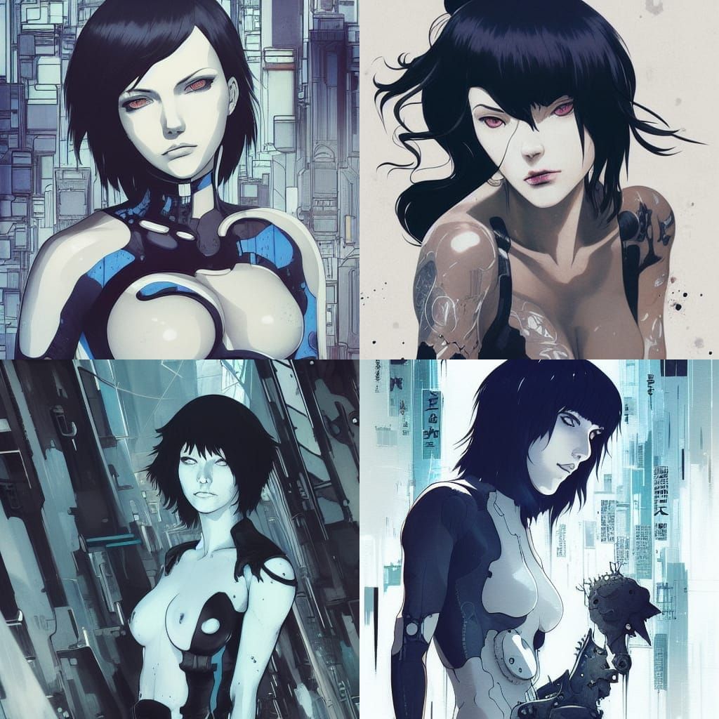 Ghost in the shell .