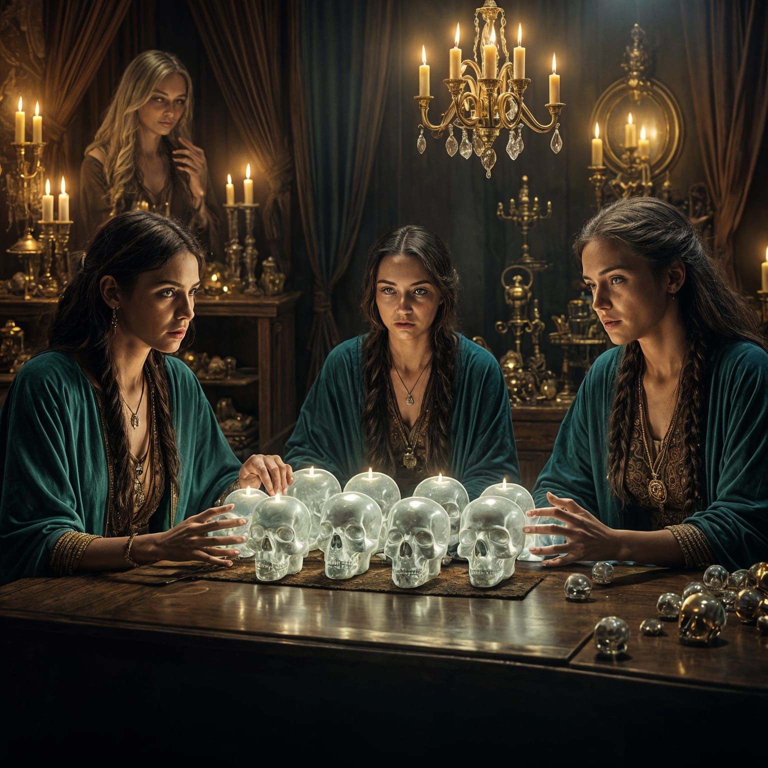 Mystics and Scientists with Crystal Skulls