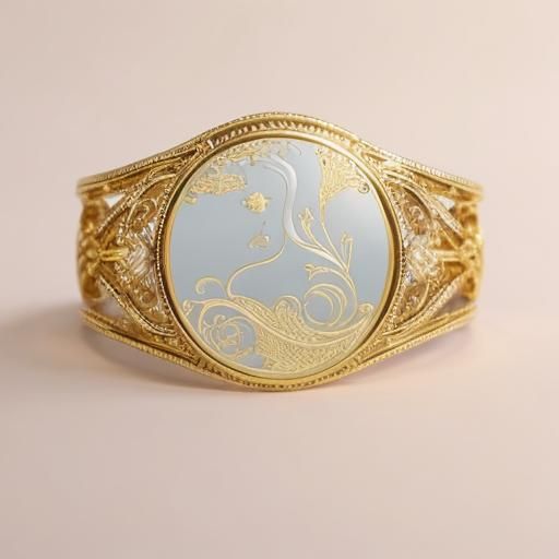 French Art Nouveau Nail Technician with Bow