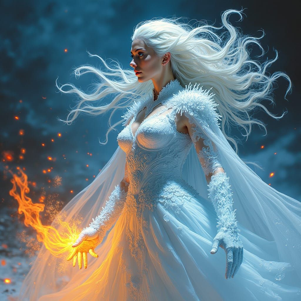 Goddess of Ice and Fire: A Dualistic Vision