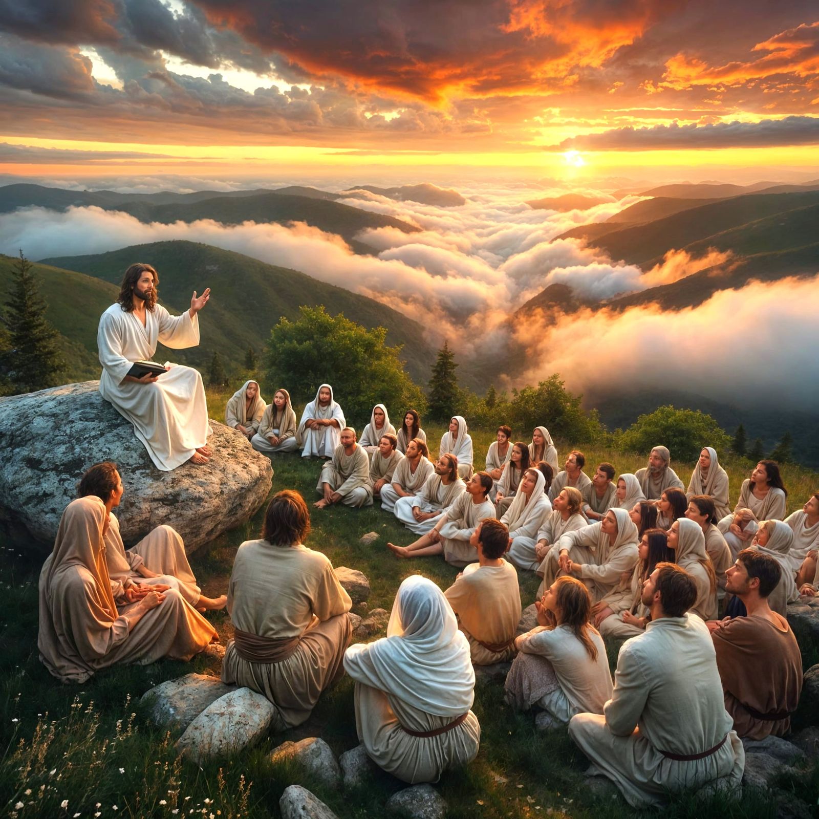 "Why do you speak to these people in parables?”