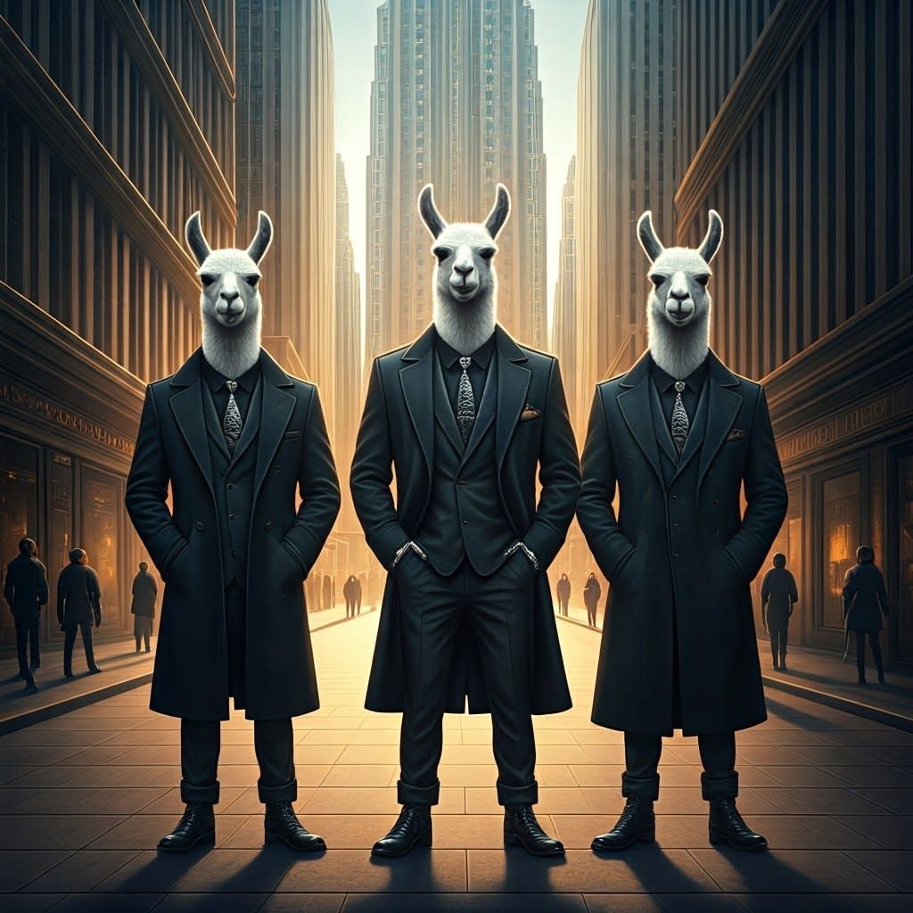 The Llamalone Family