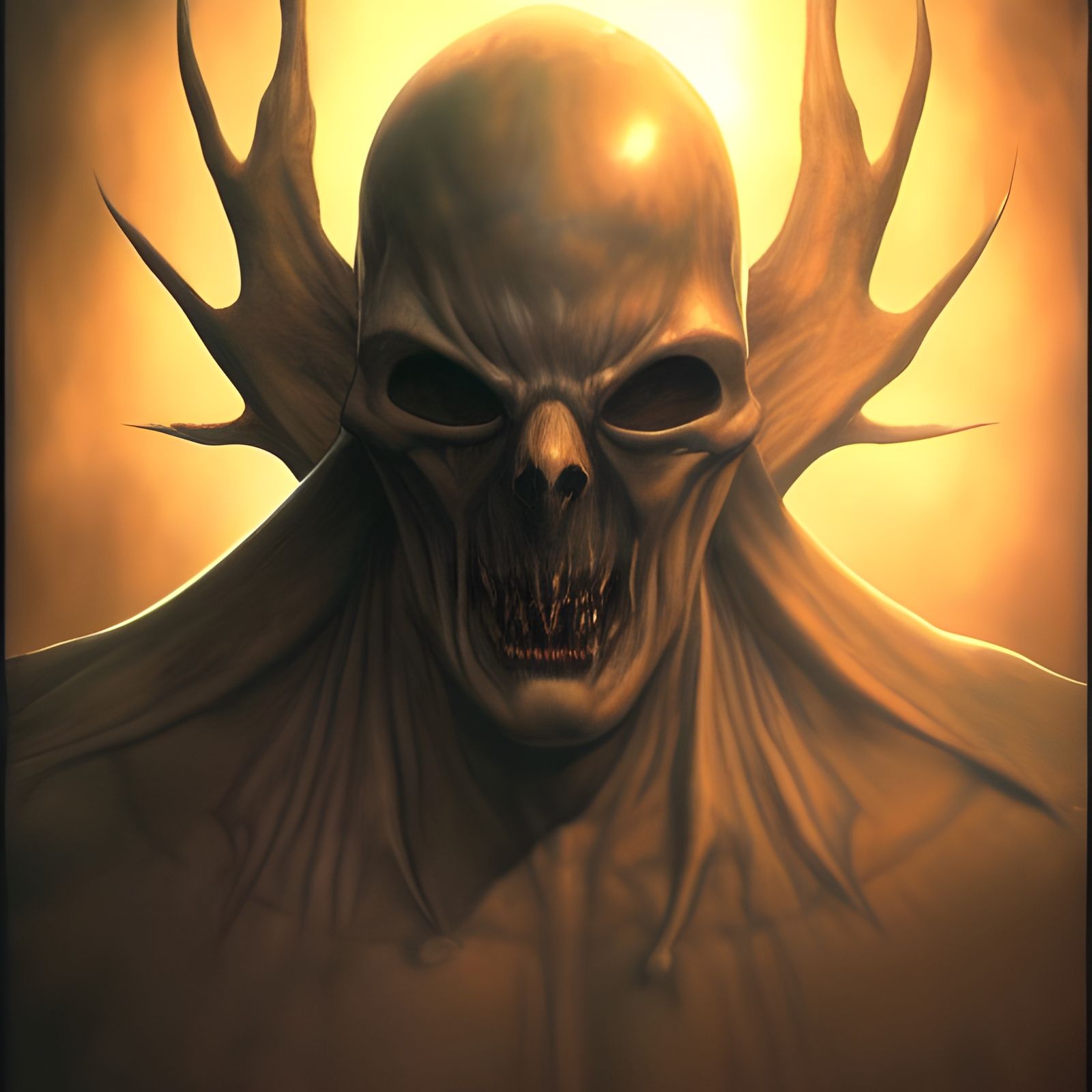 Aetherpunk Soldier in Sinister 3D Rendering