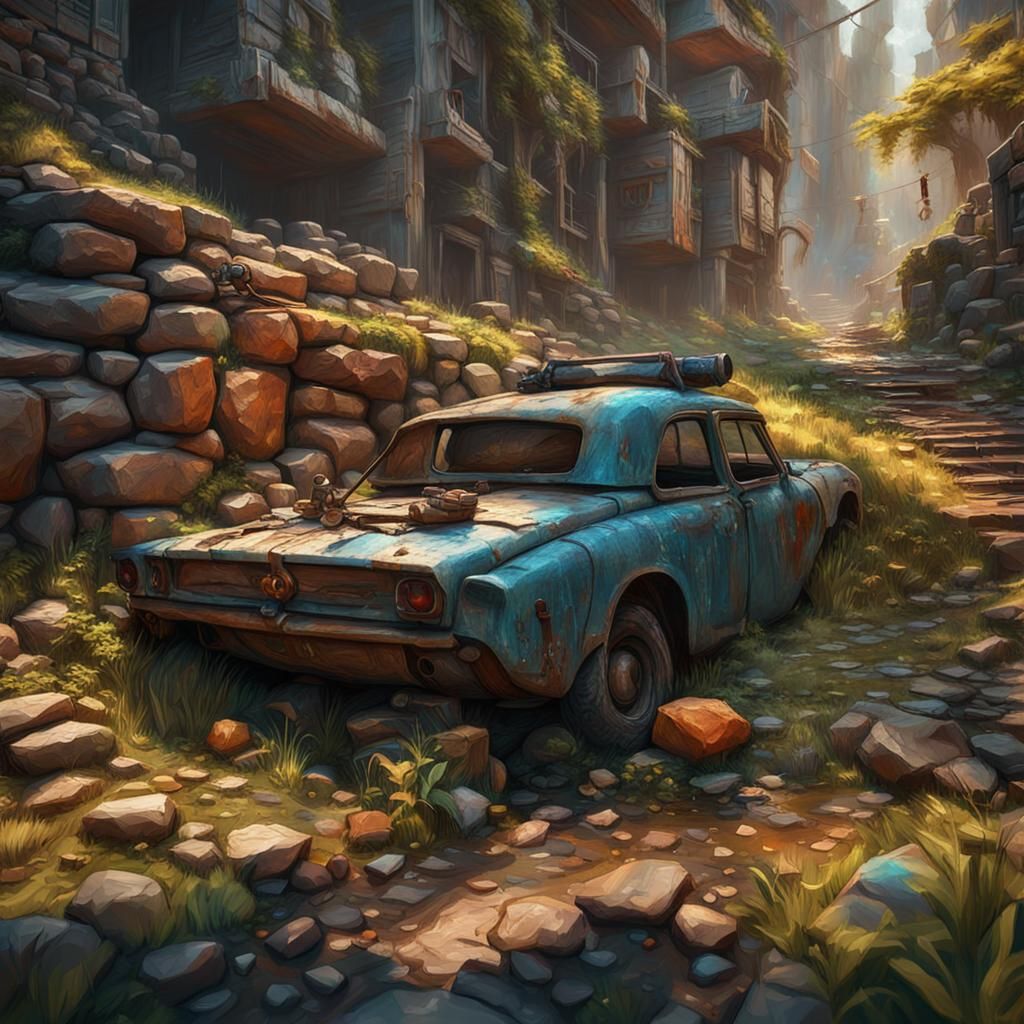 Impasto Texture in a Dynamic 3D Digital Painting