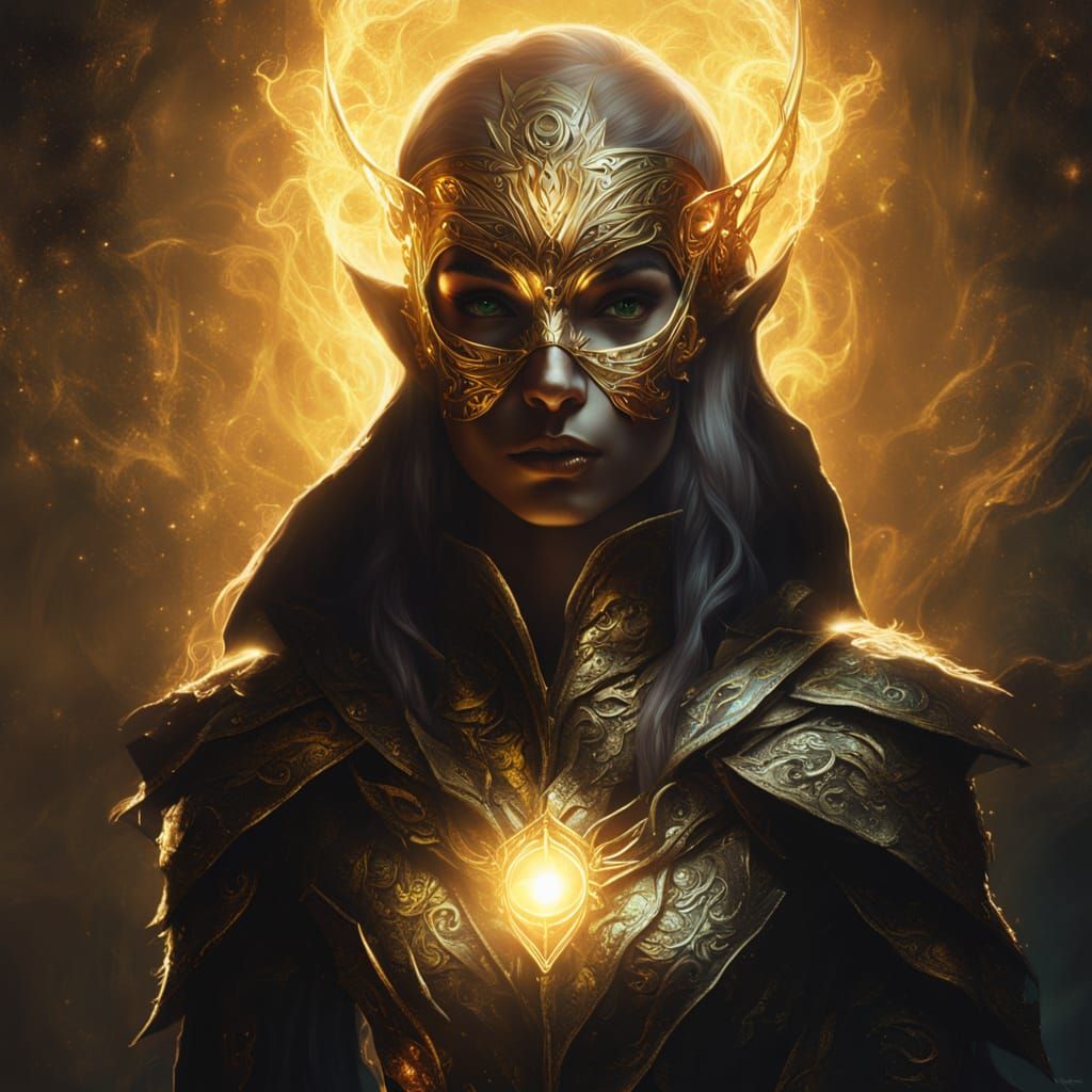 Mystical Elf Emerges in Flash of Light