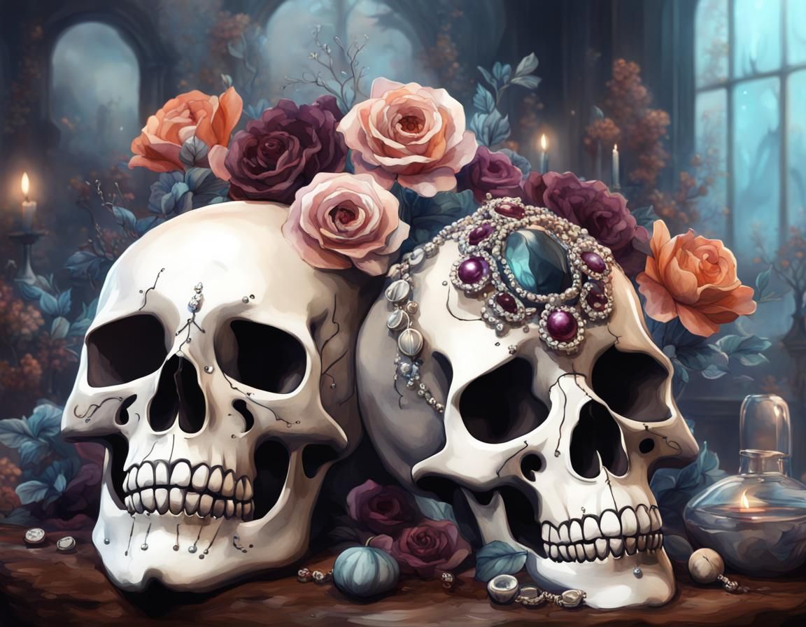 Skull Bouquet