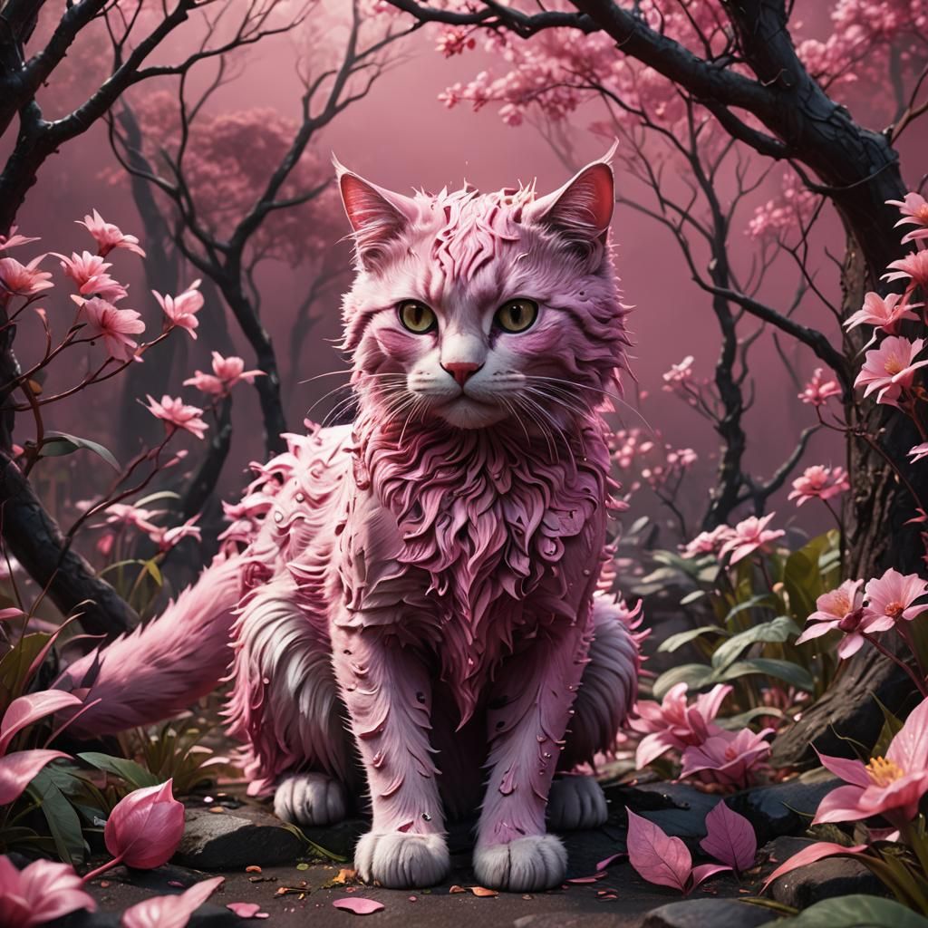Pink Cat