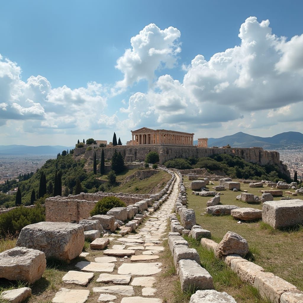 AI Generated Image of Athens