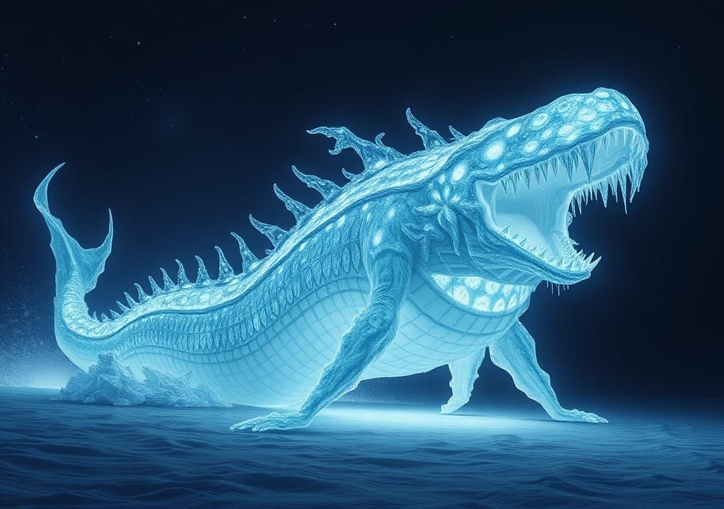 Luminous Frozen Leviathan