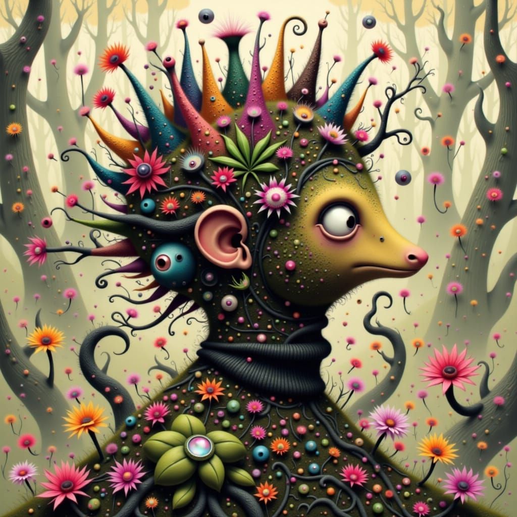 Enchanted Forest Adventure Inspired by Miyazaki