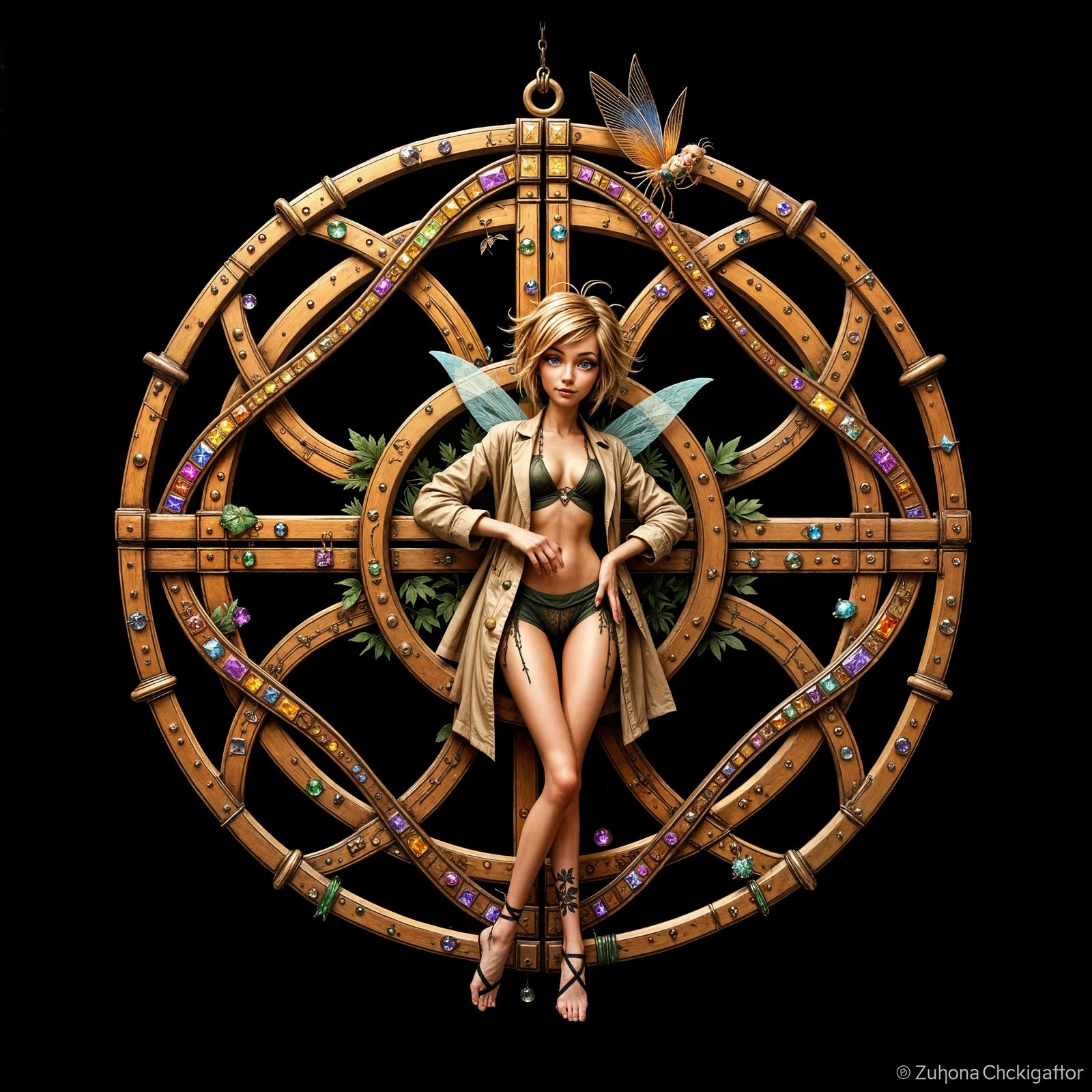 Modern Tinker Bell Jewelry Designer in Nature Studio