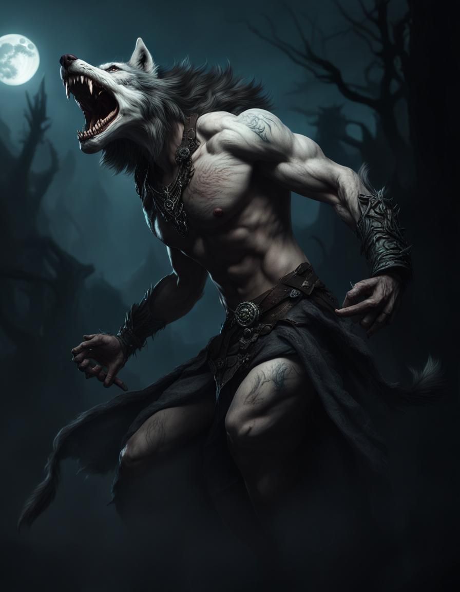 Terrifying Shapeshifter Transformation in Detailed Matte Pai...