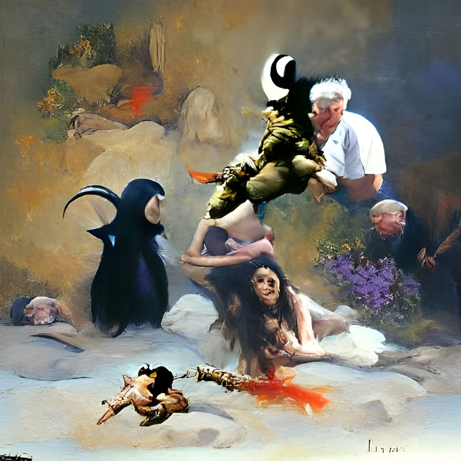 Renaissance Painting: Gods Meet Horror