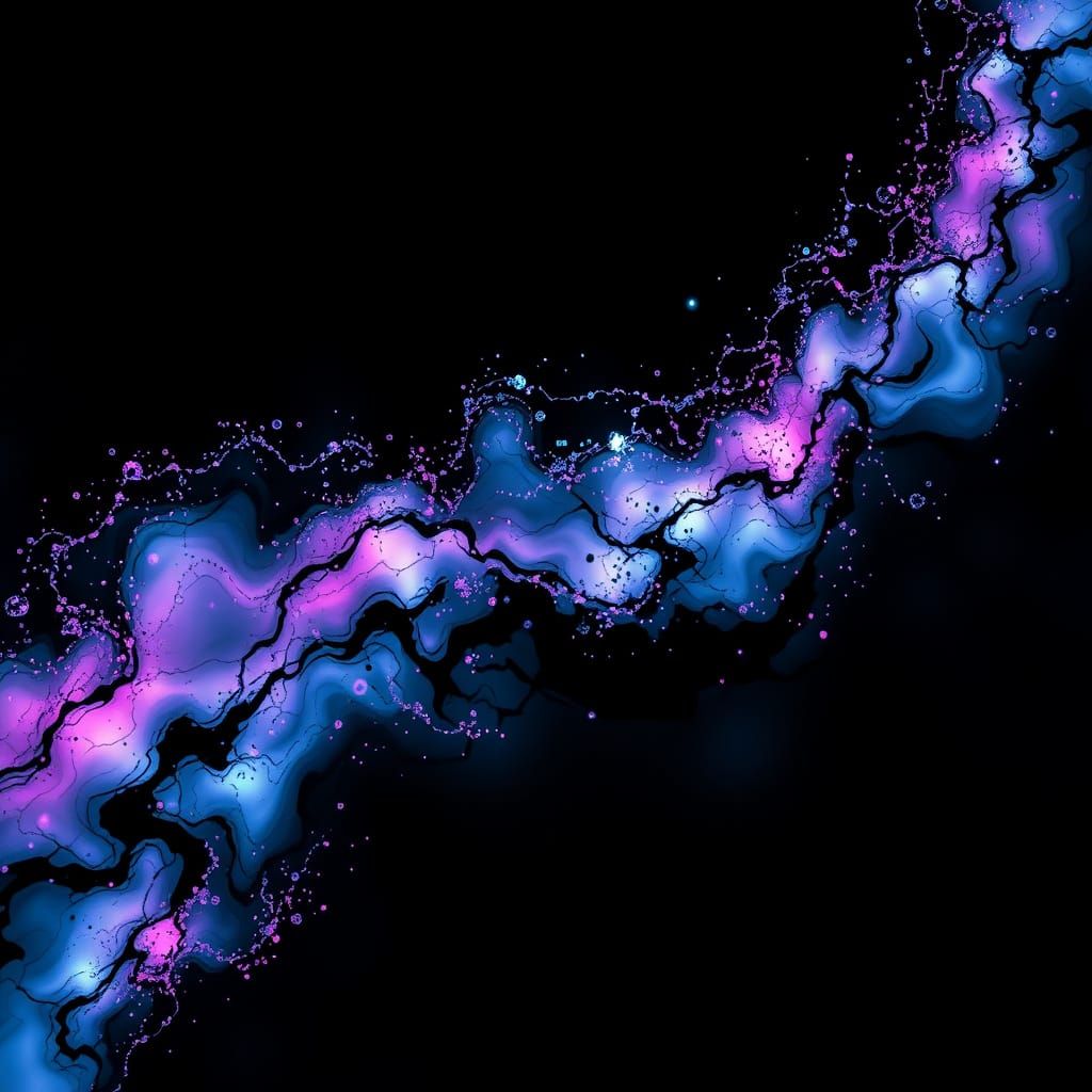 Bio-Data Organism in Refik Anadol Style