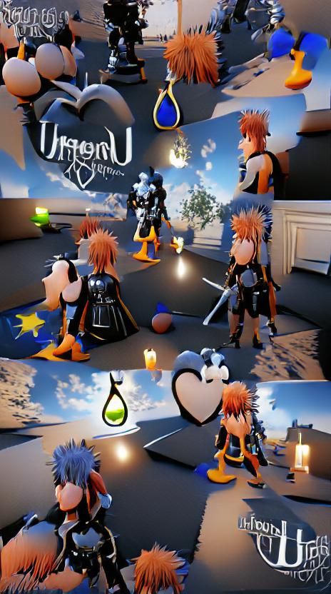 Kingdom Hearts Rendered in Unreal Engine