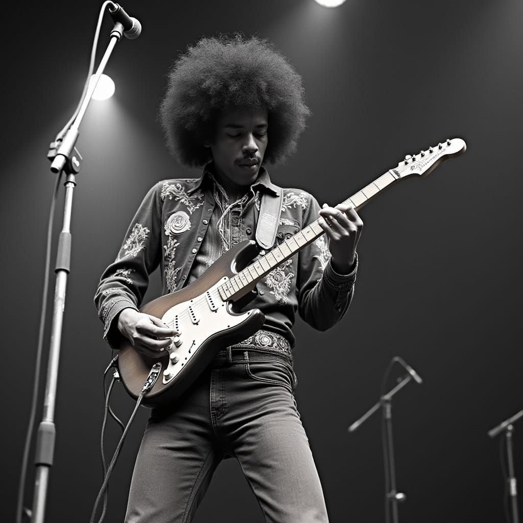 Jimi Hendrix Live at Woodstock Festival